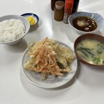 天ぷら定食ふじしま - 天ぷら定食