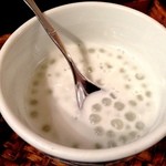 サワディー - 2014年3月6日お昼　デザート　ココナッツミルクとタピオカ