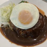 Resutoran Katsura - ハンバーグステーキ玉子付(1,150円)