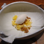 ル クーリュズ - ヨーグルトアイス、夏ミカン、みりんシロップ