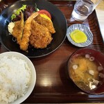 あお菜 - シーフードミックスフライ定食　1000円