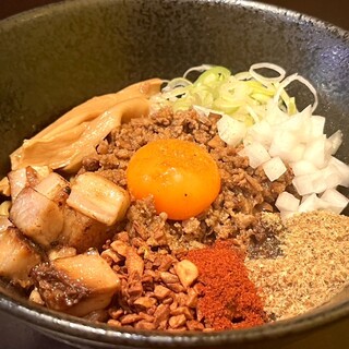 Introducing the new Curry Mazesoba (Soupless noodles)!