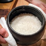 茜坂大沼 - 今日は土鍋炊きの白飯