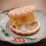 茜坂大沼 - 宮崎 太陽のタマゴ マンゴーアイス と 求肥 の 最中