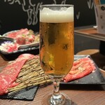 Yakiniku Tabehoudai Karubi To Tan - スタンダード飲み放題にしたので気兼ねなく飲めちゃいます！