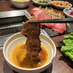 Yakiniku Tabehoudai Karubi To Tan - 私はまだ焼きすきカルビを食べてます。(´>∀<｀)ゝ