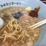 ラーメンショップ - おろしにんにく+らあじゃん追加