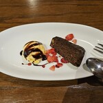 BISTRO KOUZO - チョコケーキとアイスのデザート