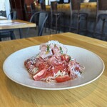 Art&Restaurant zen - 料理写真:たっぷり生ハムとフレッシュトマトバジル香る冷製パスタ