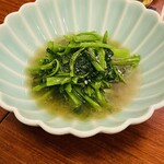 月泉 - 空芯菜炒め