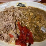 Gyuu hachi - 牛丼カレー中、辛口