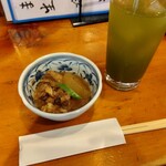 小半 - お通しはマグロあら煮