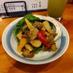 小半 - アワビＸＯ醤炒め