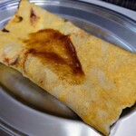 いか焼剣吉 - 令和6年5月 営業時間(11:00〜23:00)
玉子入りいか焼 税込350円