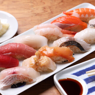 Enjoy Sushi made with fresh ingredients and specially selected vinegared rice. Also available late at night.