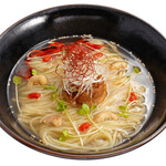 Yaki ago shio raamen takahashi - 焼きあご冷し担々麺