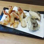 江戸そば マルノ - 北寄貝としいたけ