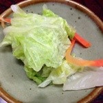 めし処 魚代Ⅱ - 201403　魚代　★ランチサービス（づけ丼）（500円）★浅漬け