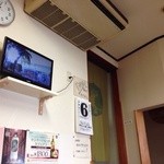 めし処 魚代Ⅱ - 201403　魚代　ちょっと目線を上げます（店内奥）