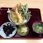 めし処 魚代Ⅱ - 201403　魚代　★ランチサービス（天丼）（500円）★