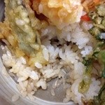 めし処 魚代Ⅱ - 201403　魚代　★ランチサービス（天丼）（500円）★たれと、ご飯