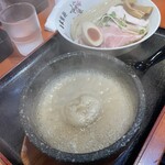 ラーメン さくらまる - 特製石焼きつけ麺300g