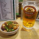 大阪屋 - 名物！どてミックス ＆ 生ビール