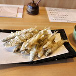 信州 天ぷら懐石 安堵 - わかさぎ～☆