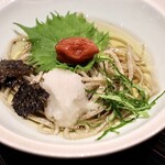 玄水 - 梅おろしそば