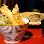 舞天 - ミニ天丼の麺セット