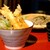 舞天 - 料理写真:ミニ天丼の麺セット