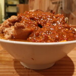 にかいや - ぶた入りオロチョンラーメン＋トッピング全部