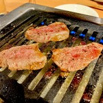 焼肉家 肉汁センター - 20240513牛フィレの耳➁