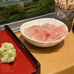 小笹寿し - 山葵とガリ