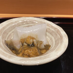 小笹寿し - 鮑の肝和え