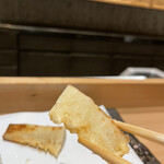 西麻布 天ぷら魚新 - たけのこ