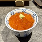 立ち喰い鮨 人人 - ミニうにいくらズワイカニ丼