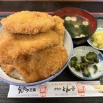 とんかつ 三条 - 新潟タレかつ丼 〈かつ増〉／1,550円
