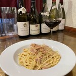 キャンティクラシコとカルボナーラ