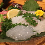 丼彩酒楽 由庵 - マスターおすすめの本日のお造り盛合わせ