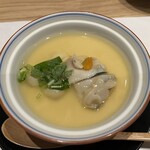 個室会席 北大路 新橋茶寮 - 蟹茶わん蒸し