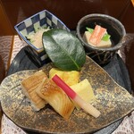 Koshitsukaisekikitaoojishimbashisaryou - 前菜