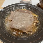 個室会席 北大路 新橋茶寮 - 黒毛和牛すき焼き陶板
