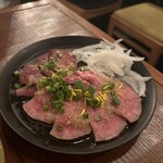Chuunojou -  牛タンと牛ハツの肉刺し