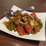 ASIAN RESTAURANT BASIL - ミックスソテー(マトン) 950円