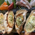海鮮居酒屋 ありがとう - 牡蠣チーズ焼き