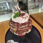 セボン丸三 - チョコミントかき氷