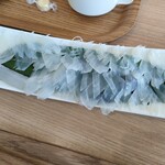 唐津シーサイドホテル - イカの刺身