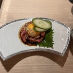 Yakiniku Meat Ushio - 炙りトロユッケ