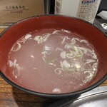 丸万焼鳥 - もも焼き バラシ(きゅうり、スープ付) 1,400円